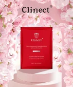 Clinect Nawilżająca Rozświetlająca Maska z Oligopeptydami i Ekstraktem z Ikry Łososia - obrazek 4